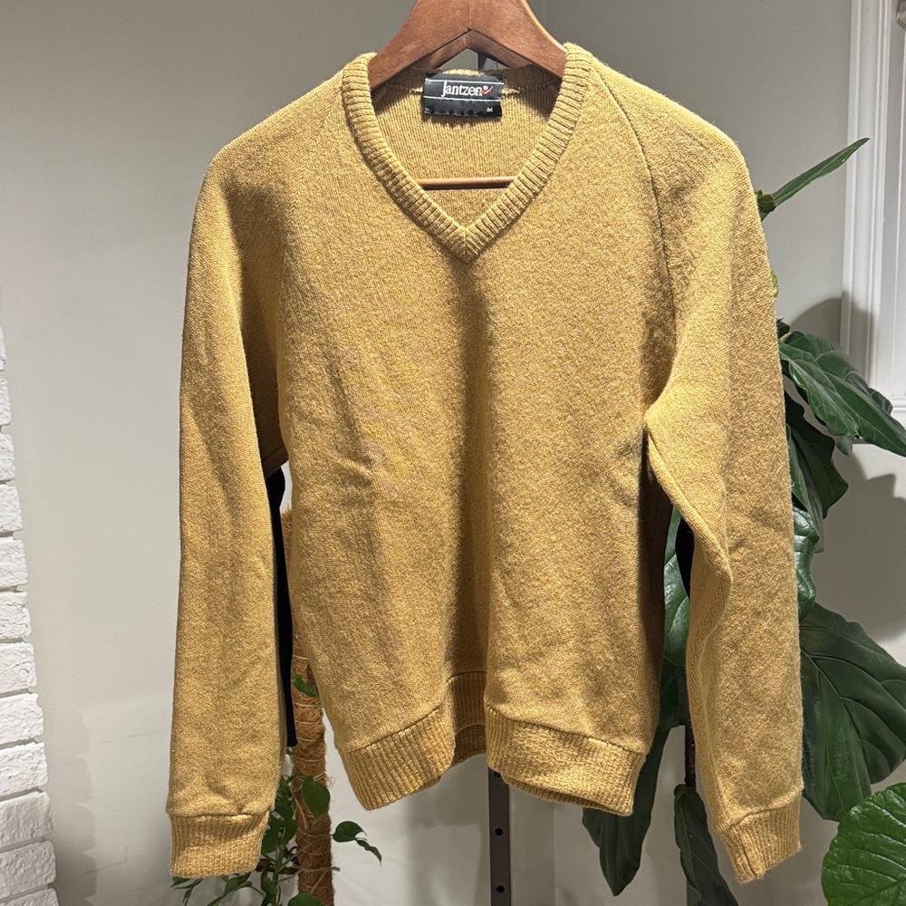 Jantzen Men's Golden V-Neck Sweater